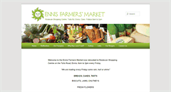 Desktop Screenshot of ennisfarmersmarket.com